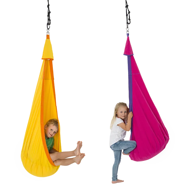 Juhu Hängesessel Hängesack für Kinder in gelb und pink Juhu Hängesessel Hängesack für Kinder in gelb und pink
